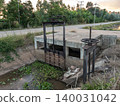 Irrigation Canal Sluice Gate in Rural Area 140031042