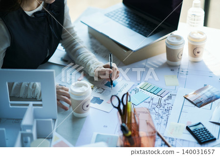 The hands of the worker The hands of the worker 140031657