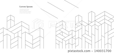 幾何抽象建築科技商業背景 幾何抽象建築科技商業背景 140031700