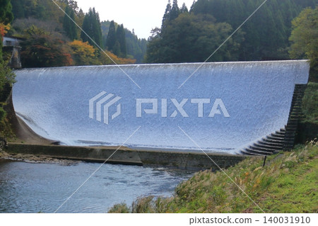 大分縣豐後竹田市的白水水壩(白水水庫) 大分縣豐後竹田市的白水水壩(白水水庫) 140031910