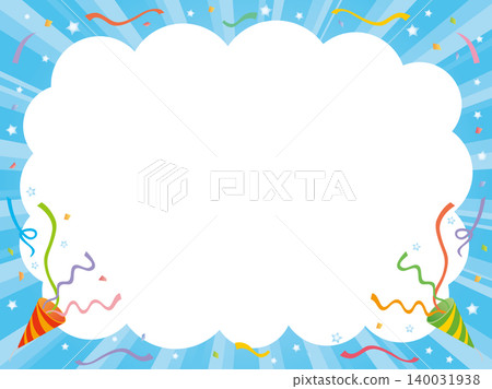 A pop-style light blue background material. A pop-style light blue background material. 140031938