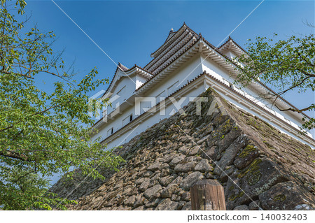 Aizuwakamatsu castle tower Aizuwakamatsu castle tower 140032403