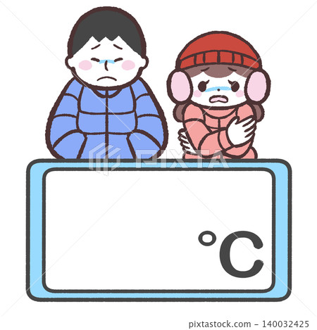 Men and women who feel cold and temperature frames Men and women who feel cold and temperature frames 140032425