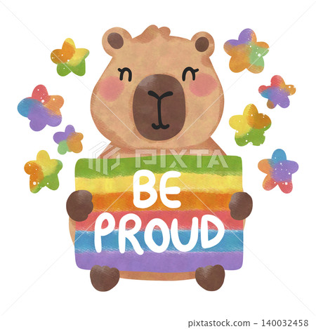 Cute Capybara Pride Month Clipart Bundle, Rainbow LGBTQ Watercolor PNG, Kawaii Pride Animal Illustration Set Cute Capybara Pride Month Clipart Bundle, Rainbow LGBTQ Watercolor PNG, Kawaii Pride Animal Illustration Set 140032458