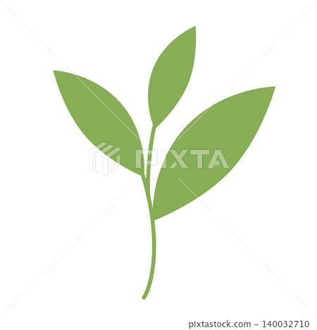 Simple leaf vector illustration Simple leaf vector illustration 140032710