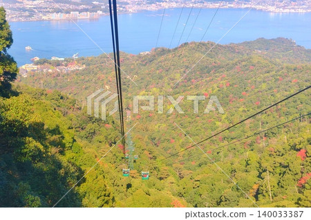 [Hiroshima Prefecture] Miyajima Ropeway, one of Japan's Three Most Scenic Views 140033387