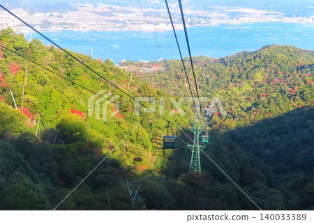 [Hiroshima Prefecture] Miyajima Ropeway, one of Japan's Three Most Scenic Views 140033389