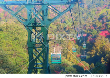 [Hiroshima Prefecture] Miyajima Ropeway, one of Japan's Three Most Scenic Views 140033394