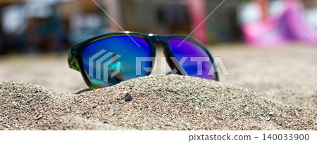 Sunglasses Sandy Beach Bokeh Summer Lifestyle Sunglasses Sandy Beach Bokeh Summer Lifestyle 140033900