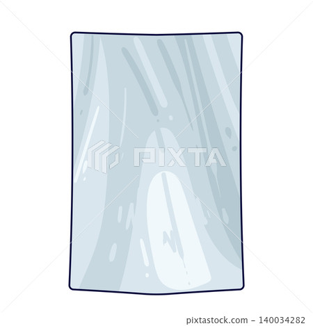 Illustration of Plastic Sheet Illustration of Plastic Sheet 140034282