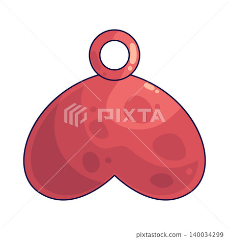 Illustration of Plastic Charm Illustration of Plastic Charm 140034299
