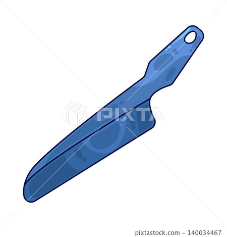 Illustration of Plastic Knife 140034467