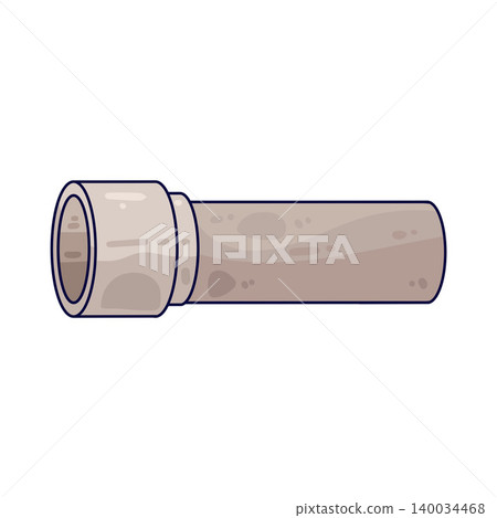 Illustration of Plastic Pipe 140034468