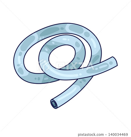 Illustration of Plastic Hose Illustration of Plastic Hose 140034469