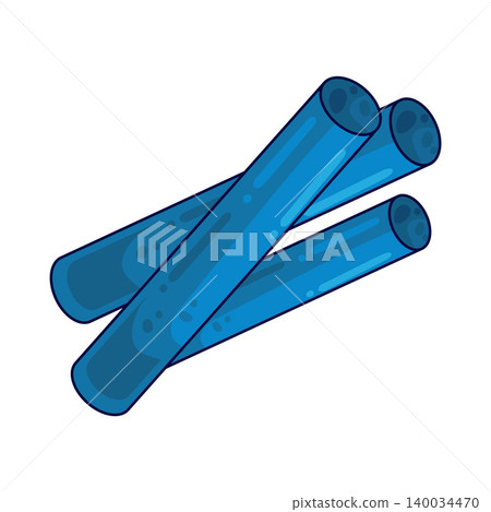 Illustration of Plastic Rod 140034470