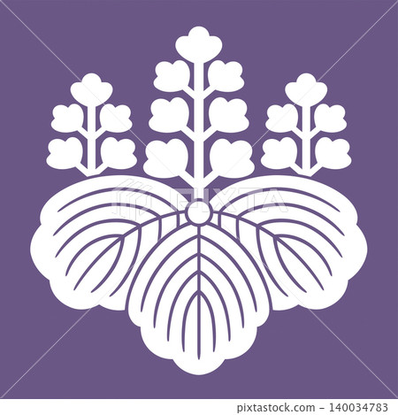 Family crest: Paulownia crest (5-7 paulownia) Family crest: Paulownia crest (5-7 paulownia) 140034783