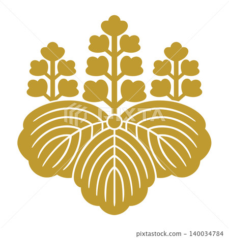 Family crest: Paulownia crest (5-7 paulownia) Family crest: Paulownia crest (5-7 paulownia) 140034784