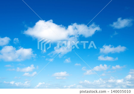 sky background with tiny clouds. sky landscape 140035010