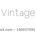 Rusty nails with the English letters Vintage 140037095