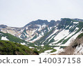 十勝岳溫泉龍雲閣的雪山脊線 十勝岳溫泉龍雲閣的雪山脊線 140037158