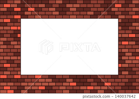 Brick wall frame material Brick wall frame material 140037642