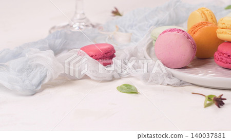 French sweet macarons French sweet macarons 140037881