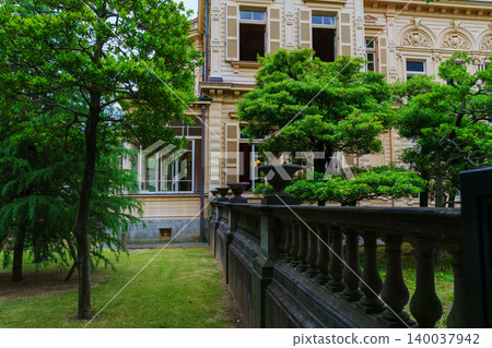 原岩崎宅邸花園,西式建築側牆 原岩崎宅邸花園,西式建築側牆 140037942