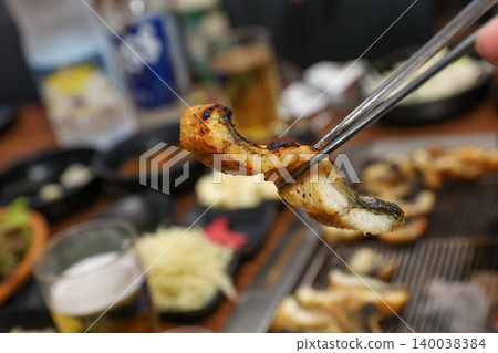 Traditional Korean Style BBQ Grilled Freshwater Eel Traditional Korean Style BBQ Grilled Freshwater Eel 140038384