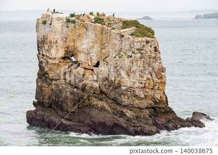 Sea and rocks in Peniche, Portugal Sea and rocks in Peniche, Portugal 140038675
