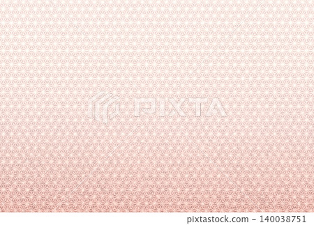 背景圖 2：精緻閃亮的淺紅色圖案上疊加白色麻葉圖案。 140038751