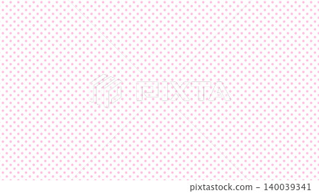 Simple light pink small polka dot pattern background on a white background (pastel, landscape, 16:9 aspect ratio) Simple light pink small polka dot pattern background on a white background (pastel, landscape, 16:9 aspect ratio) 140039341
