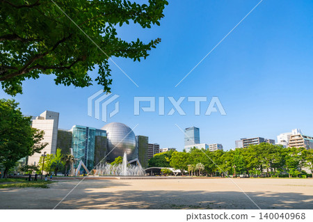 白川公園與富士名古屋科學博物館,城市綠洲(愛知縣名古屋市) 白川公園與富士名古屋科學博物館,城市綠洲(愛知縣名古屋市) 140040968