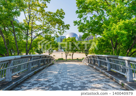 白川公園與富士名古屋科學博物館，城市綠洲（愛知縣名古屋市） 140040979