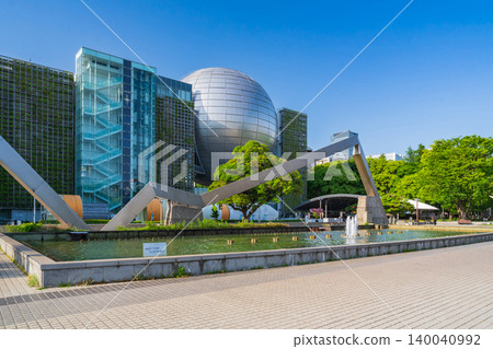 白川公園與富士名古屋科學博物館,城市綠洲(愛知縣名古屋市) 白川公園與富士名古屋科學博物館,城市綠洲(愛知縣名古屋市) 140040992