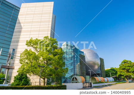 白川公園與富士名古屋科學博物館，城市綠洲（愛知縣名古屋市） 140040995