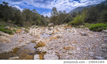 Ravine Els Estrets del Ballestar Trekking Path, Spain 140041464