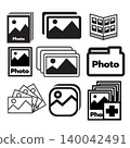 picture icon art symbol picture image gallery signs 140042491