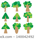 tree green art cartoon leaf 140042492
