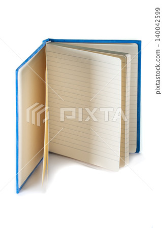 close up of a blank velour fluffy notebook on white background with clipping path close up of a blank velour fluffy notebook on white background with clipping path 140042599