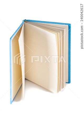 close up of a blank velour fluffy notebook on white background with clipping path close up of a blank velour fluffy notebook on white background with clipping path 140042617