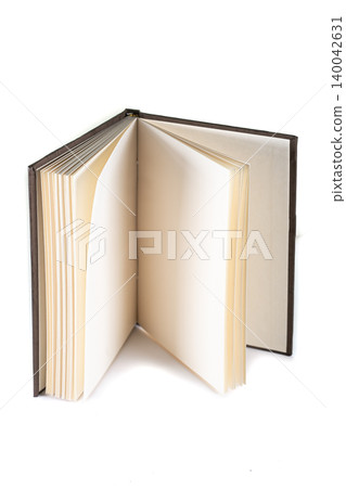 close up of a blank velour fluffy notebook on white background with clipping path close up of a blank velour fluffy notebook on white background with clipping path 140042631