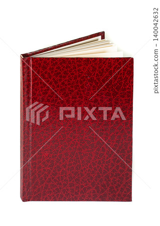 close up of a blank velour fluffy notebook on white background with clipping path close up of a blank velour fluffy notebook on white background with clipping path 140042632