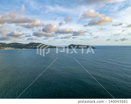 Beautiful sea with clear blue sky background in summer season Amazing sea and sun daylight relaxation landscape view in Phuket island Thailand for Summer and travel background Beautiful sea with clear blue sky background in summer season Amazing sea and sun daylight relaxation landscape view in Phuket island Thailand for Summer and travel background 140043881