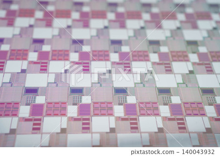 Silicon wafer for manufacturing semiconductor of integrated circuit. 140043932