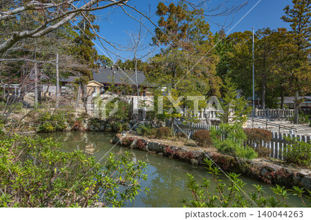 兵庫縣廣田神社的景色 兵庫縣廣田神社的景色 140044263