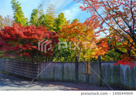 Autumn foliage at Katsura Imperial Villa Autumn foliage at Katsura Imperial Villa 140044904
