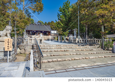 兵庫縣廣田神社的景色 兵庫縣廣田神社的景色 140045015