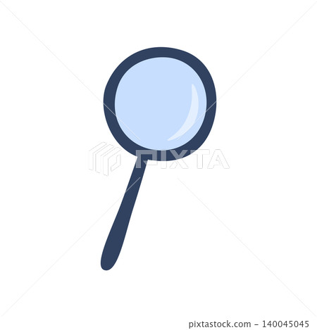 Magnifying glass. Vector illustration hand drawn Magnifying glass. Vector illustration hand drawn 140045045