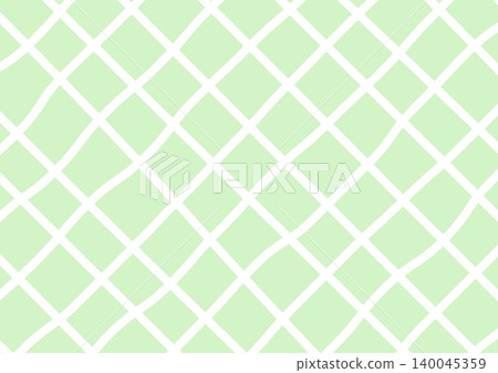 Grid pattern tile background material in pastel green 140045359