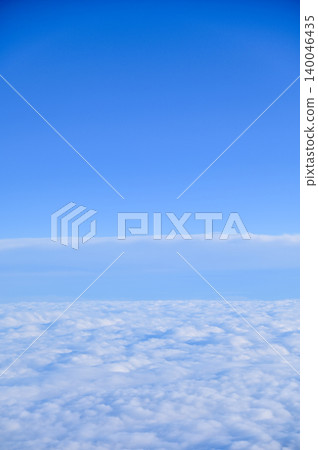 Stunning cloudscape, blue sky with white clouds. Nature scene. Nature background. Stunning cloudscape, blue sky with white clouds. Nature scene. Nature background. 140046435